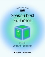 KM차트, '2025 시즌베스트 서머' 후보 공개
