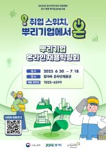 경기도일자리재단, 용접·금형 등 5대 뿌리업종 '온라인 채용박람회'...18일까지