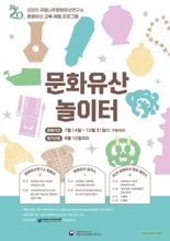 국립나주문화유산연구소 ‘문화유산 놀이터’ 운영