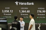 코스피, 하락 개장후 3050대 강보합...개인·기관 매수세[fn오전시황]