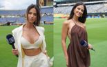 “이 정도면 속옷 아냐?” 이탈리아 女리포터의 축구장 패션 ‘논란’