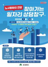 대구 노사평화의 전당서 '찾아가는 일자리 상담창구' 운영