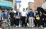 오세훈, 자양4동 재개발 현장방문..."전폭적 공공지원으로 주택공급 절벽 돌파"