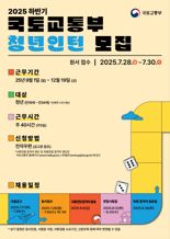 하반기 국토교통 청년인턴 150명 모집..정책 현장 직접 체험
