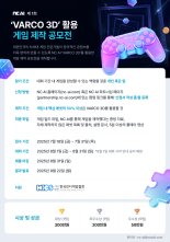 NC AI, '바르코 3D' 활용한 게임 제작 공모전 개최