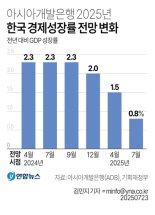 0.8% 0.8% 또 0.8%…한은, KDI에 이어 ADB도