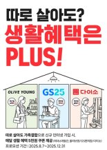 KT, 1인 가구용 ‘따로 살아도 생활혜택 플러스' 출시