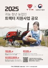 TYM, 귀농 청년 16명에 트랙터 무상 지원