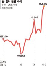 미중 갈등 격화에 1430원 뚫은 환율… 10월 금리 동결 무게 [달러·金 고공행진]