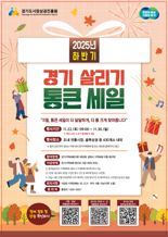다시 돌아온 '경기 살리기 통큰 세일' 22일 시작...20% 자동 페이백 도입