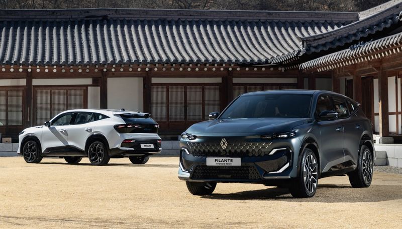 지난 3월 출시된 르노코리아의 준대형 크로스오버(CUV) '필랑트' 모습. 르노코리아 제공