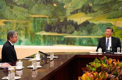 시진핑, 블링컨과의 회담서  "미-중, 경쟁자 아닌 파트너 돼야"