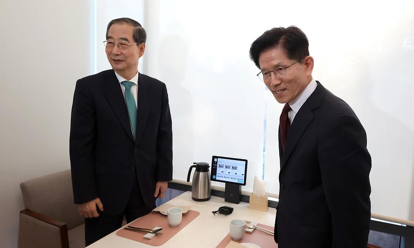 꺼지는 듯 했던 김문수-한덕수 협상 살아날까, 金 8일 다시 협상 제안
