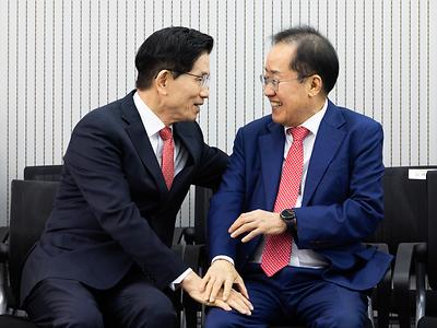 "탈당 한다니 '가십시오' 하더니 이제와서"..몸값 오른 홍준표 향한 정치권 '러브콜' 왜