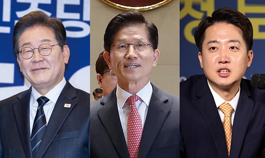 이재명·김문수 '캐스팅보트' 충청행…이준석 '최대 승부처' 서울