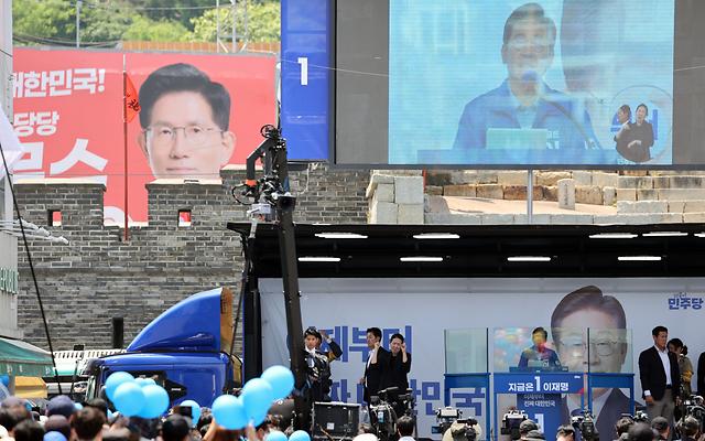이재명 '1·2·3 투표 캠페인'...“1번 2재명 3표 부족해”