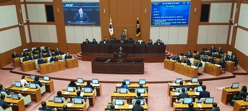 부산시의회 정례회 개회… 시·시교육청 추경안 심의