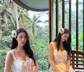 서동주, 가슴 절개 원피스…아찔한 섹시미