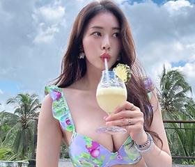 서동주, 발리서 과감 비키니