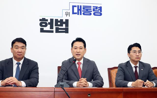 장동혁 “국민의힘을 향해 들이대는 잣대만큼만 수사하라”