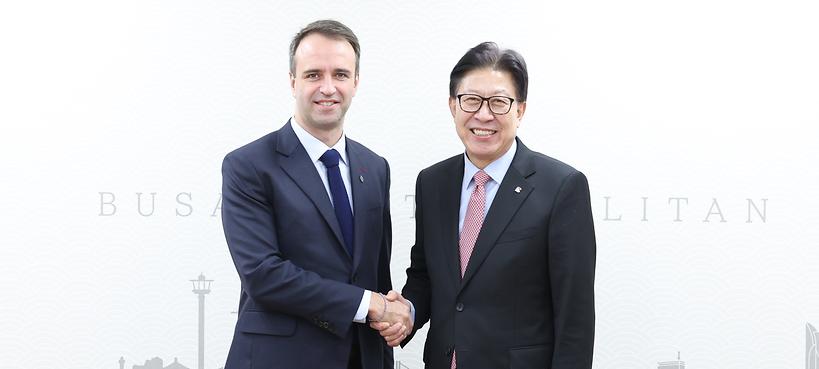 부산시·르노코리아, 미래차 생태계 조성 힘 모은다