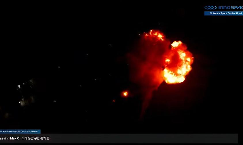 [속보]민간상업발사체 '한빛-나노' 실패한듯…폭파 장면 포착