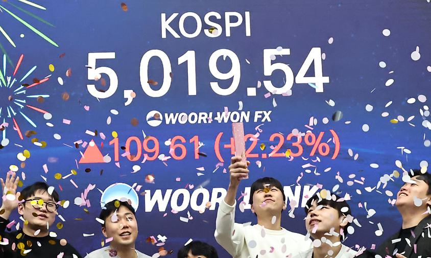 46년만에 오천피… K증시 '레벨 업'[코스피 5000 시대]