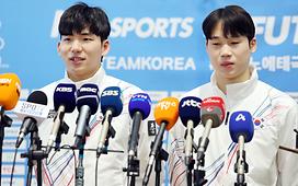 '영웅' 정재원과 초등생 조승민의 사진 '화제'…이젠 동료로 밀라노에