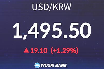 '추락하는 원화' 외환위기급 변동성…이번주 원·달러 1500원 넘길수도