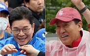 유세 이틀째…구의역·강북 찾는 정원오, 한강벨트 도는 오세훈