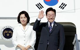李대통령, 제네바 공항 도착…프랑스서 G7 정상회의 일정 돌입