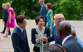 靑 "李대통령, G7서 트럼프와 한미동맹·중동·한반도 의견 긴밀교환"