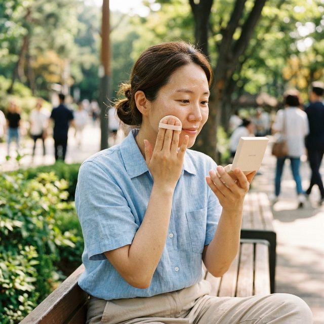 선크림 vs 선쿠션, 자외선 차단 효과 어떻게 다를까