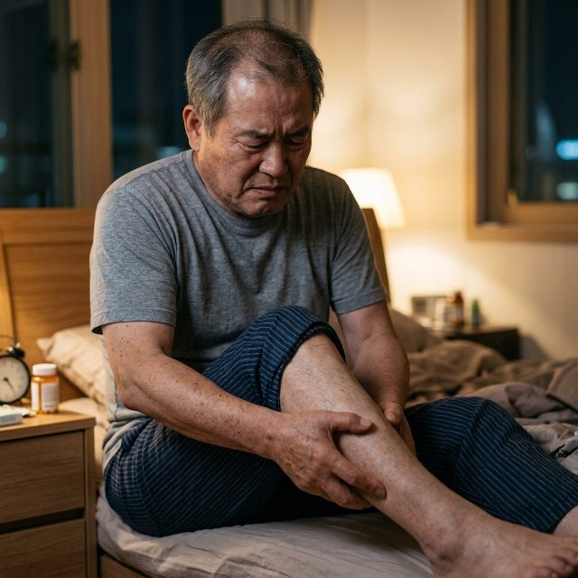 70대 아버지, 밤마다 종아리 쥐 난다면…여름철 수분 부족 신호일 수 있다