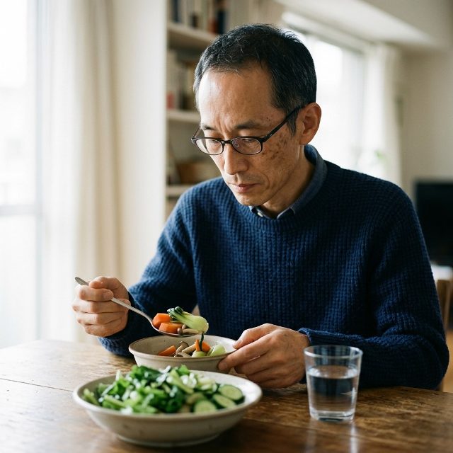 채소만 먹는데 왜 더부룩하지?…차가운 샐러드, 소화 속도 떨어뜨린다