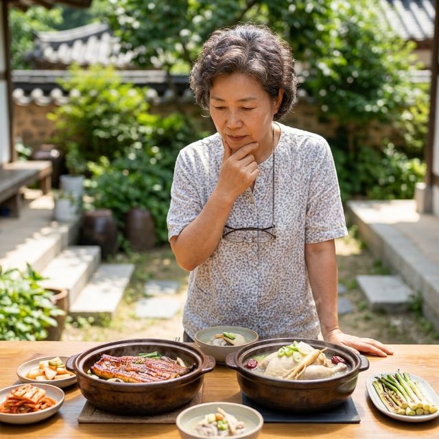 말복 장어 vs 삼계탕, 체력 회복에 더 나은 선택은