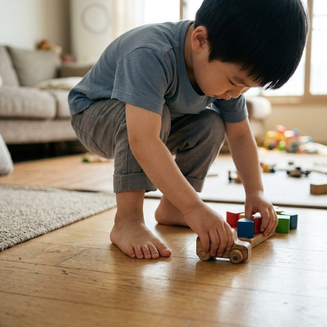 아이 발달 시작은 발바닥…감각 저하가 보내는 신호