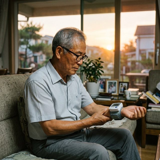 폭염 낮 동안의 탈수가 쌓이면서, 저녁 혈압이 흔들리는 이유