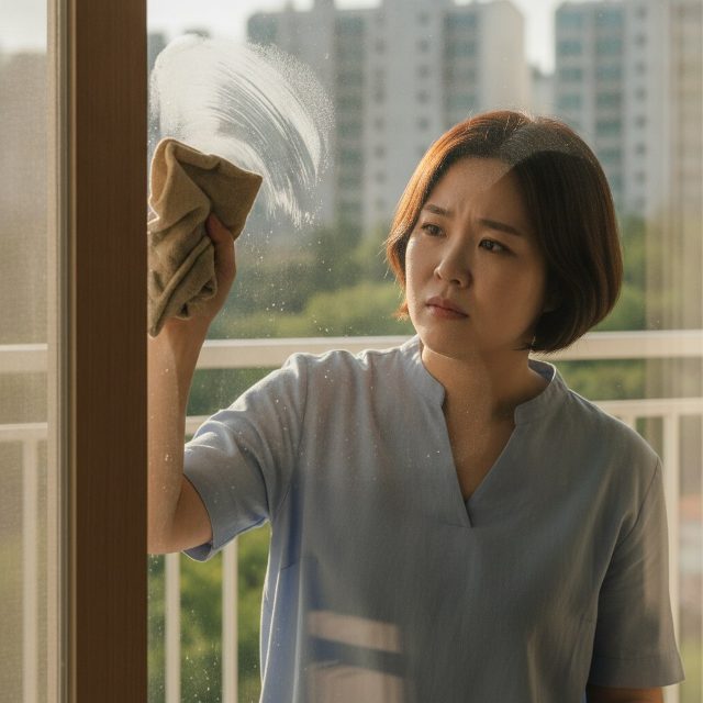 손걸레로 닦을수록 얼룩 남는다…창문·거울을 투명하게 만드는 청소 순서