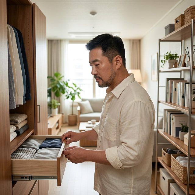 서랍이 답일까 선반이 답일까?… 물건 사용 빈도가 결정한다
