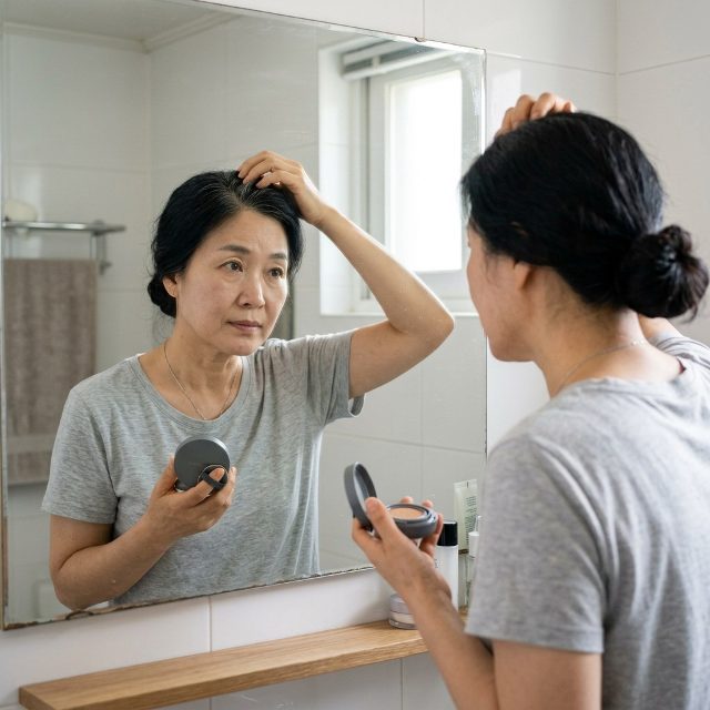 새치 염색 vs 헤어 쿠션…내게 맞는 새치 커버법은?