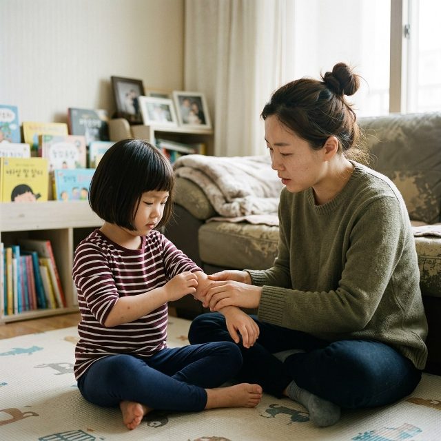 모기 물린 곳 계속 긁는 아이, 흉터 남기지 않으려면 초기 5분이 결정한다