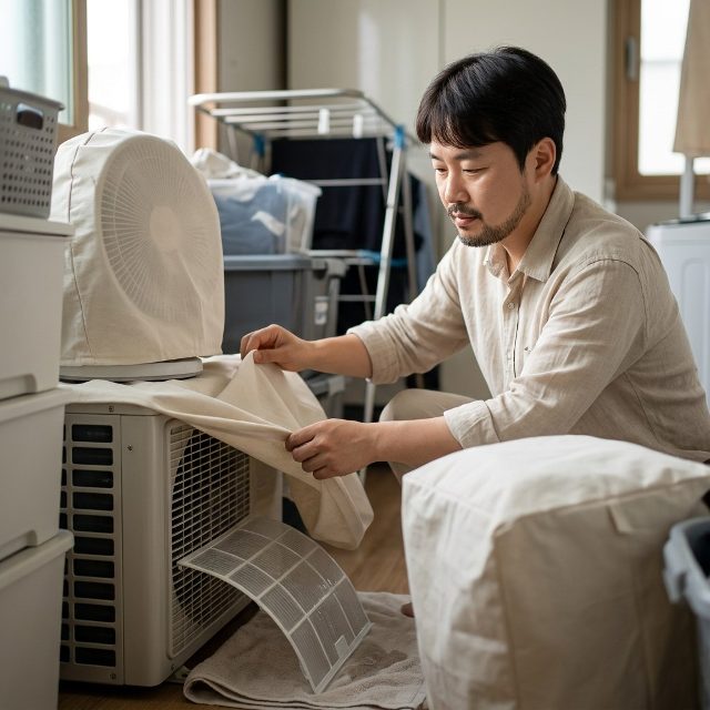 필터 세척 vs 분해 청소...여름 가전 보관 전 최적의 선택 방법은
