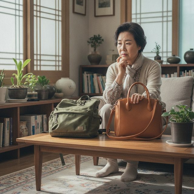 환절기 가방, 백팩 vs 숄더백…시니어에게 맞는 선택은?