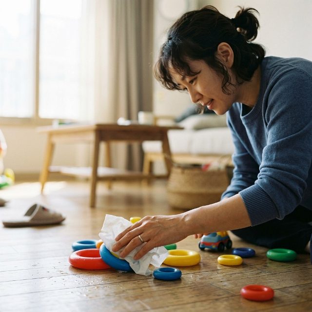 아기 장난감 소독, 물티슈만으로 충분할까