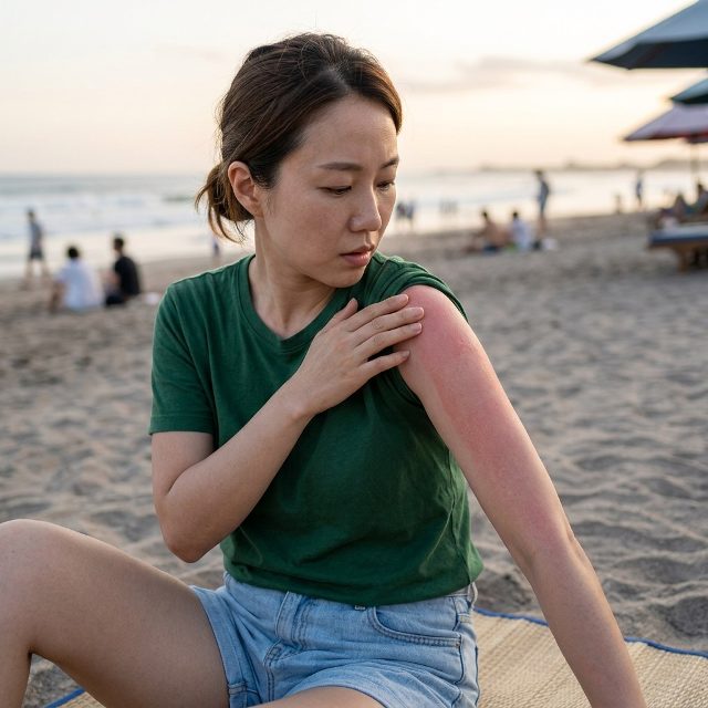 “피부가 빨갛게 변했다면 이미 늦었다”…일광화상 초기 대응법