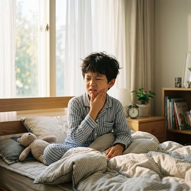 "잠만 자고 나면 턱이 아파요"…소리 없이 진행되는 소아 이갈이 점검법