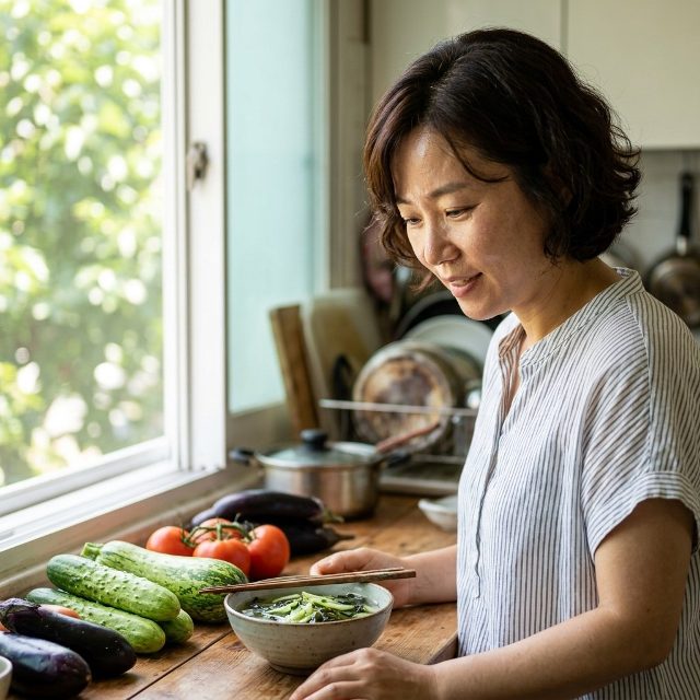더위 속 수분 공급 vs 포만감 유지, 여름 채소 선택 기준