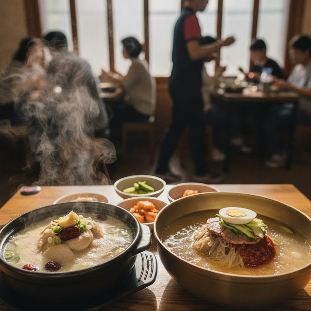 이열치열 vs 냉면? 체온 조절 방식이 다른 여름 보양식 선택