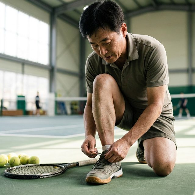 러닝화 신고 테니스 쳐도 될까? 발 통증 막는 신발 선택법